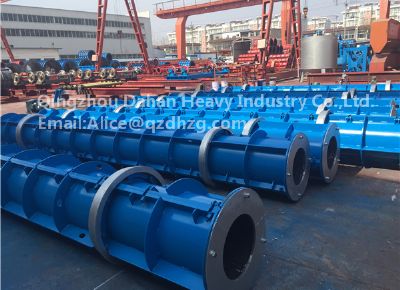 點擊查看詳細(xì)信息<br>標(biāo)題：Concrete Well Pipe Mould 閱讀次數(shù)：1642